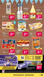 Gazetka promocyjna Netto - Woche 34 - Gazetka - ważna od 26.08 do 26.08.2023 - strona 27 - produkty: almdudler, bier, blätterteig, brezel, Brezeln, eis, emmi, fertiggericht, fertiggerichte, Germ, gewinnspiel, gin, gutschein, gutscheine, iglo, Knödel, mac, milka, mondelez, Paula, paulaner, rwe, sac, schoko, schokolade, tafelschokolade, Ti, Trikot, tuc, waffeln