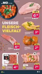 Gazetka promocyjna Netto - Woche 34 - Gazetka - ważna od 26.08 do 26.08.2023 - strona 4 - produkty: eis, filet, fleisch, Fleischerei, hackfleisch, Hähnchensteak, henkel, kasseler, kotelett, mais, pute, putenbrust, rind, rinder, rinderhackfleisch, schenkel, Schere, schwein, schweine, schweinefilet, steak, wein, weine