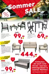 Gazetka promocyjna  - Gazetka - ważna od 16.08 do 16.08.2025 - strona 2 - produkty: Balkonset, Bank, decke, Holz, HP, kissen, Klappstühl, latte, Rückenkissen, sessel, sitzkissen, Stühl, Ti, tisch, tischplatte