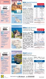 Gazetka promocyjna Lidl - Januar Reise-Highlights - Gazetka - ważna od 31.01 do 31.01.2024 - strona 12 - produkty: Alwa, asti, ball, Brei, buch, dell, eis, Elan, elle, inklusivleistungen, Kilkenny, labranda, LG, monte, pool, pril, rama, Rana, reis, reiseveranstalter, reiseverlauf, Ria, ring, Ti, uhr, valletta, Weste, WICK, Wild, Yo