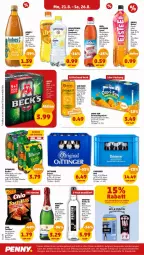 Gazetka promocyjna Penny - Prospekte - Gazetka - ważna od 26.08 do 26.08.2023 - strona 10 - produkty: alkohol, auer, bitburger, burger, Cap, capri-sun, eimer, eis, eistee, flasche, frucht, fruchtsaft, fruchtsaftgetränk, gerolsteine, gerolsteiner, getränk, Holz, limo, limonade, natur, oettinger, ohne alkohol, pet-flasche, radler, Rauch, rosen, saft, sekt, Spezi, Sport, steiner, tee, Ti, tortilla, tortillas, vodka