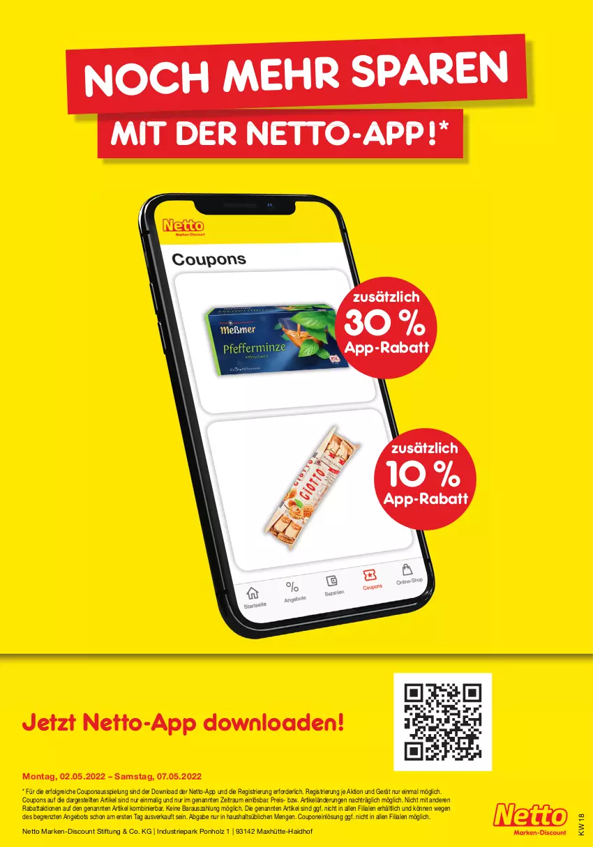 Aktueller Prospekt Netto Marken-Discount - Filial-Angebote - von 02.05 bis 07.05.2022 - strona 41 - produkty: angebot, coupon, coupons, discount, eis, Holz, LG, marken-discount, reis, Ti, ZTE