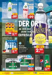 Gazetka promocyjna Netto Marken-Discount - Filial-Angebote - Gazetka - ważna od 07.05 do 07.05.2022 - strona 18 - produkty: Alwa, bio, eis, frucht, getränk, getränke, limo, limonade, limonaden, mac, mineralwasser, mit frucht, natur, ndk, orange, Paula, paulaner, pils, reis, rel, sirup, Spezi, Spreequell, tee, Ti, volvic, wasser, zitrone, zucker