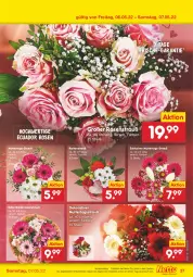 Gazetka promocyjna Netto Marken-Discount - Filial-Angebote - Gazetka - ważna od 07.05 do 07.05.2022 - strona 37 - produkty: angebot, eier, rosen, Rosenstrauß, Ti, ZTE