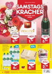 Gazetka promocyjna Netto Marken-Discount - Filial-Angebote - Gazetka - ważna od 07.05 do 07.05.2022 - strona 40 - produkty: Alwa, angebot, angebote, chardonnay, discount, eis, elle, flasche, häagen-dazs, Holz, korb, kracher, marken-discount, merci, mineralwasser, natur, natürliches mineralwasser, ndk, reis, rel, riesling, rotkäppchen, sekt, spargel, Ti, versandkostenfrei, volvic, wasser, ZTE