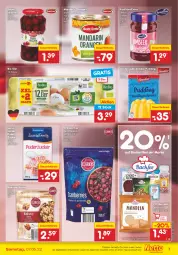 Gazetka promocyjna Netto Marken-Discount - Filial-Angebote - Gazetka - ważna od 07.05 do 07.05.2022 - strona 7 - produkty: angebot, auer, bio, cranberries, dauertiefpreis, eier, eis, kirsch, kirsche, kirschen, konfitüre, konfitüre extra, mandel, mandeln, milch, nordzucker, nuss, orange, orangen, pudding, reis, sauerkirschen, schoko, Ti, tiefpreis, vanille, walnuss, ZTE, zucker