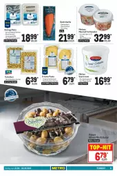 Gazetka promocyjna Metro - GastroJournal - Gazetka - ważna od 04.05 do 04.05.2022 - strona 11 - produkty: beutel, eimer, eis, feinkost, filet, filets, Frische Pasta, früchte, gin, hering, Herings, heringsfilets, kappa, kräuter, lachs, meeresfrüchte, olive, oliven, pasta, quark, ring, salat, Schal, Schale, schnitten, speisequark, tesa, Ti, top-hit, torte, tortelloni