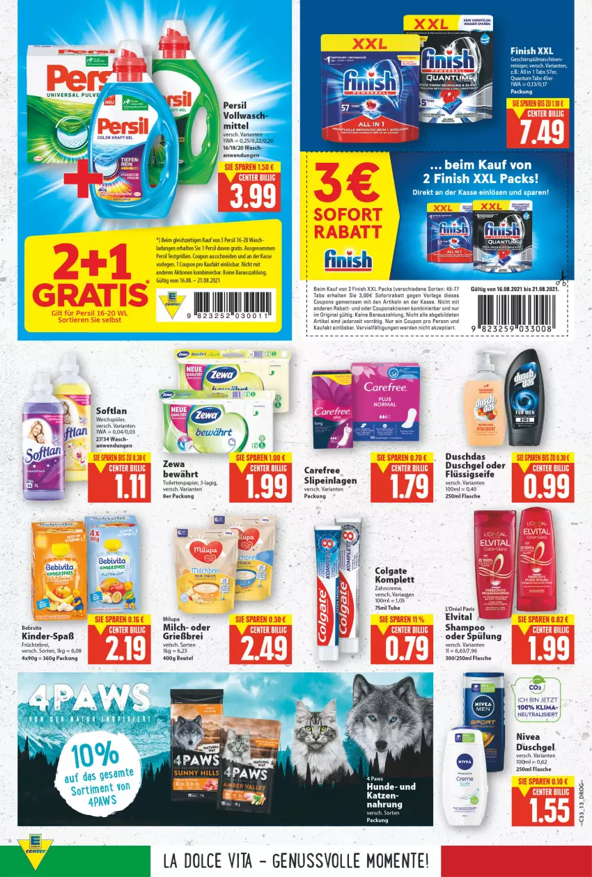 Aktueller Prospekt E Center - Angebote der Woche - von 16.08 bis 21.08.2021 - strona 16