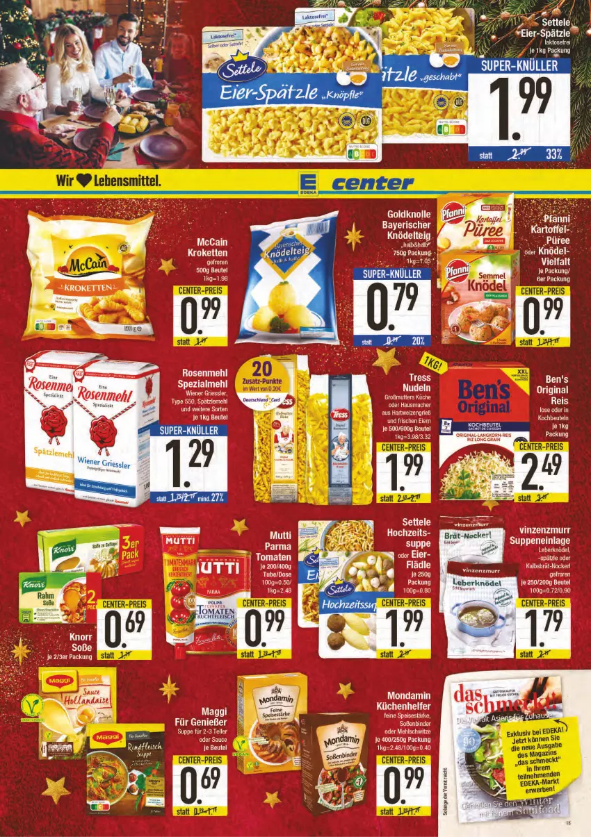 Aktueller Prospekt E Center - Angebote der Woche - von 20.12 bis 25.12.2021 - strona 13 - produkty: Soße, suppe, Ti