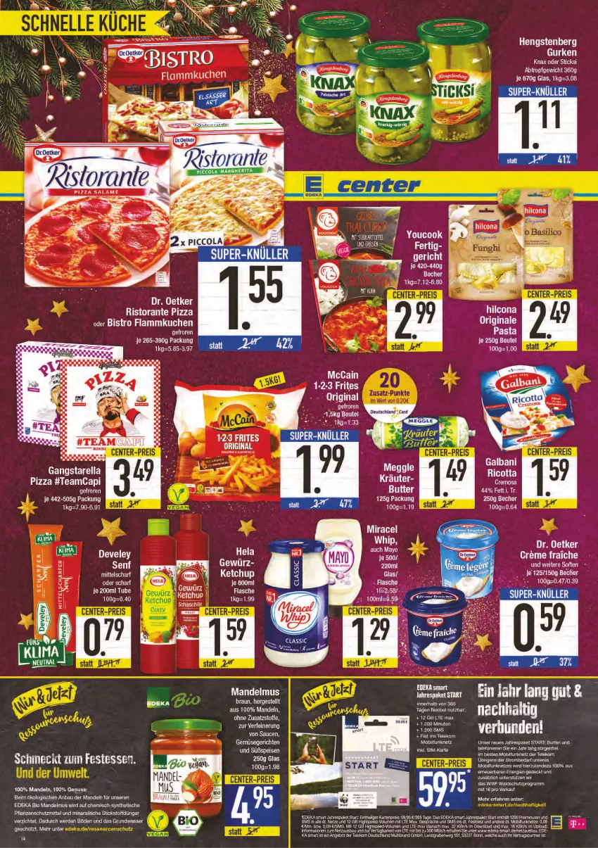 Aktueller Prospekt E Center - Angebote der Woche - von 20.12 bis 25.12.2021 - strona 14 - produkty: elle, Ti, Yo, YouCook