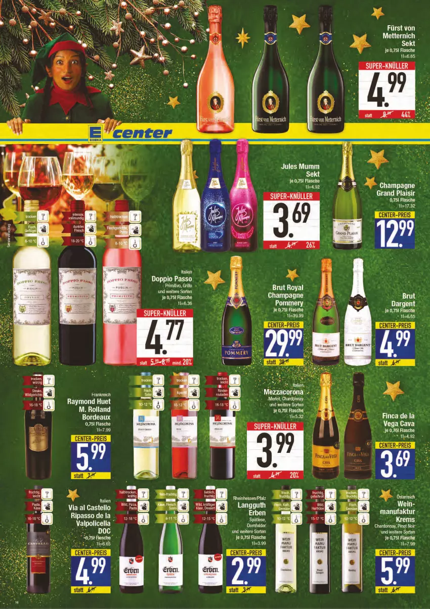 Aktueller Prospekt E Center - Angebote der Woche - von 20.12 bis 25.12.2021 - strona 16 - produkty: Cava, grill, Ti