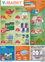Gazetka promocyjna Vmarkt - Prospekte - Gazetka - ważna od 08.10 do 08.10.2025 - strona 1 - produkty: angebot, angebote, Bad, drink, elle, energy drink, ente, flasche, jacobs, jacobs krönung, kneipp, LG, mehl, papier, red bull, schaumbad, Ti, toilettenpapier, type 405, weizenmehl