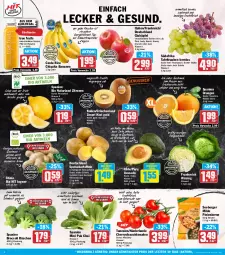 Gazetka promocyjna Hit - Wochenprospekt - Gazetka - ważna od 01.02 do 01.02.2025 - strona 2 - produkty: auer, aufstrich, aus dem kühlregal, avocado, banane, bananen, Berger, berliner, beutel, bio, bio hit, broccoli, brot, brotaufstrich, butter, chiquita, discount, eis, flasche, fleisch, frucht, früchte, fruchtfleisch, glasflasche, ingwer, kartoffel, kartoffeln, kiwi, Kiwi Gold, kühlregal, LG, mac, natur, naturland, navelina, nuss, orange, orangen, Pak Choi, pasta, pinienkerne, Pink Lady, Rauch, regal, reis, salat, Schal, Schale, seeberger, senf, speisekartoffeln, strauchtomaten, tafeltrauben, Ti, tisch, tomate, tomaten, trauben, true fruits, Wirsing, zespri, zitrone, zitronen, ZTE, zucker