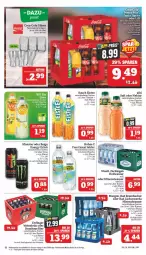 Gazetka promocyjna Marktkauf - Prospekt - Gazetka - ważna od 17.06 do 17.06.2023 - strona 22 - produkty: aktionspreis, Alwa, Bad, Bad Liebenwerda, bier, bio, bio limo, coca-cola, cola, deka, drink, eis, eistee, energy drink, erdinger, fanta, flasche, Gläser, Hohes C, HP, limo, limonade, Mezzo Mix, mineralwasser, monster, Nektar, nuss, Rauch, reis, saft, sprite, Staatl. Fachingen, tee, Ti, vio bio limo, wasser, ZTE