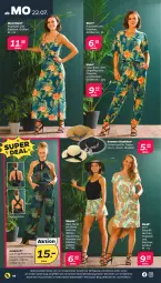 Gazetka promocyjna Netto - Woche 30 - Gazetka - ważna od 27.07 do 27.07.2024 - strona 14 - produkty: auer, dell, elle, hose, jumpsuit, kleid, Mode, papier, Ria, shirt, shorts, Strohhut, Tasche, taschen, Ti, ZTE