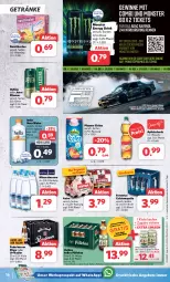 Gazetka promocyjna Combi - Prospekte - Gazetka - ważna od 02.03 do 02.03.2024 - strona 16 - produkty: Alwa, angebot, angebote, apfel, Apfelschorle, Astra, Calcium, drink, durstlöscher, eis, eistee, elle, energy drink, flasche, Forstetal, getränk, getränke, glasflasche, hella, jever, jever pilsener, LG, mineralwasser, monster, Monster Energy, pfanne, Pfanner, pils, pilsener, radler, reis, schorle, tee, Ti, veltins, wasser, ZTE