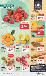 Gazetka promocyjna Combi - Prospekte - Gazetka - ważna od 02.03 do 02.03.2024 - strona 3 - produkty: angebot, angebote, baguette, beere, beeren, beutel, blume, blumen, brötchen, eis, erdbeere, erdbeeren, fleisch, früchte, Käse, kiwi, kracher, Nektar, nektarinen, orange, orangen, pfeffer, reis, Schal, Schale, schinken, schoko, snack, stube, telefon, Ti, uhr, zitrone, zitronen, ZTE