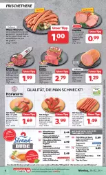 Gazetka promocyjna Combi - Prospekte - Gazetka - ważna od 02.03 do 02.03.2024 - strona 6 - produkty: axe, Bergkäse, brot, brötchen, eintopf, eis, elle, fleisch, fleischkäse, gelee, gin, grill, grillhähnchen, grillhaxe, Haxe, hühner, kartoffel, kartoffeln, Kartoffelpüree, kartoffelsalat, Käse, knacker, knallerpreis, lachs, leberwurst, LG, mac, Mantel, medaillons, Meister, Mett, mettwurst, mit röstzwiebeln, möhren, mozzarella, nerf, paprika, püree, pute, reis, rel, ring, rosmarin, röstzwiebeln, salami, salat, sauce, schinken, schnitzel, schwein, schweine, Schweinelachs, schweinemett, senf, serrano, snack, Soße, Speck, Spezi, Ti, tisch, tomate, topf, uhr, wein, weine, wiener, wiener würstchen, wurst, würstchen, zwiebel, zwiebeln