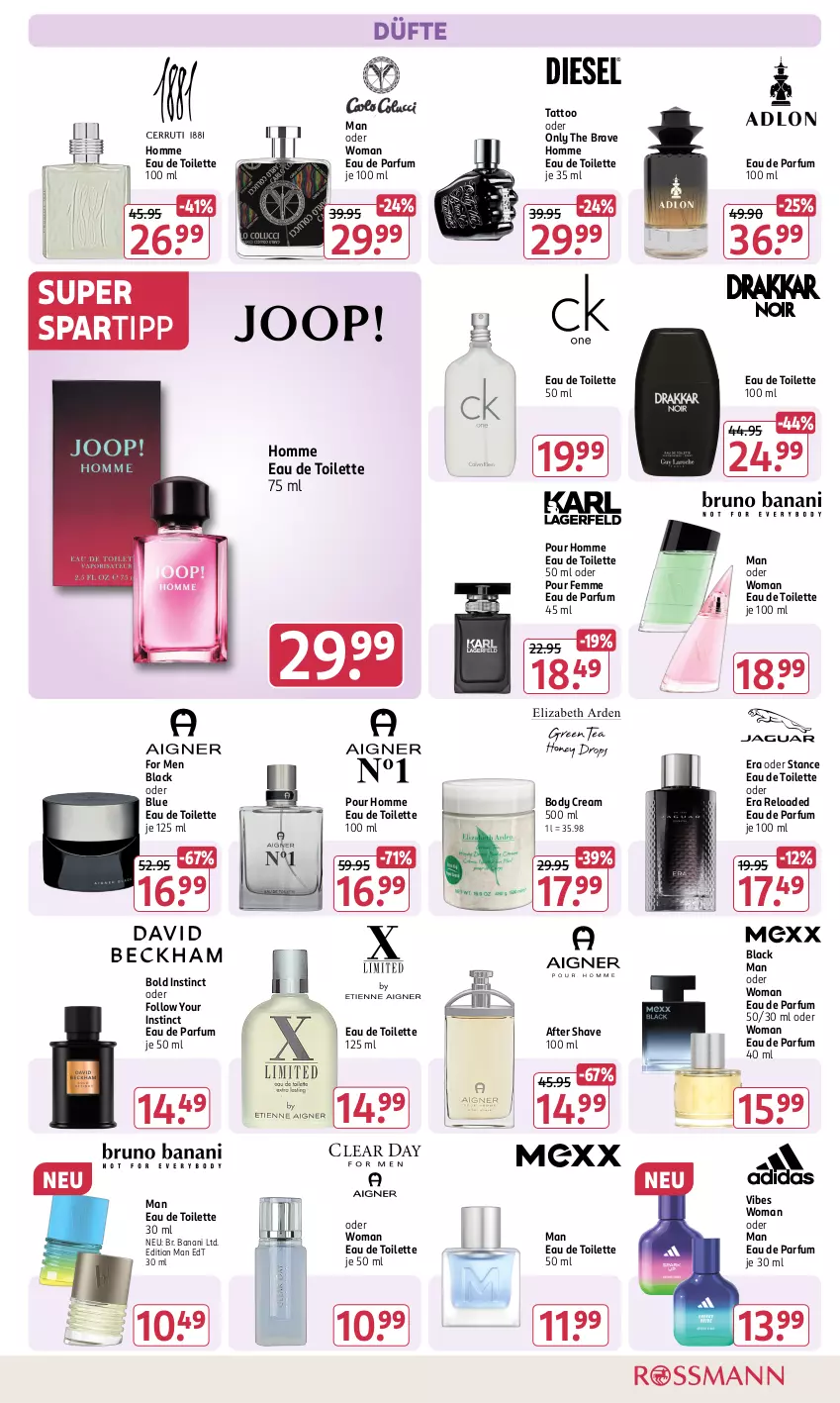 Aktueller Prospekt Rossmann - Prospekte - von 31.01 bis 06.04.2025 - strona 7 - produkty: after shave, body, Eau de parfum, eau de toilette, eau de toilette 100 ml, eau de toilette 30 ml, eau de toilette 50 ml, lack, parfum, rel, spartipp, Ti, Yo