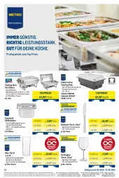 Gazetka promocyjna Metro - Monats-Menü - Gazetka - ważna od 31.05 do 31.05.2025 - strona 18 - produkty: backofen, Behälter, beleuchtung, besteck, bratpfanne, decke, Deckel, dell, edelstahl, eis, elle, fritteuse, Gasbräter, Glastür, grill, grillfläche, herdarten, küche, kühlschrank, LG, maille, messer, Metro, metro gastro, Mode, Ofen, pfanne, Rauch, reis, schlauch, Schrank, schutzhülle, spülmaschinen, thermostat, Ti, tiefpreis, wein