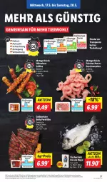 Gazetka promocyjna Lidl - Aktionsprospekt - Gazetka - ważna od 20.05 do 20.05.2023 - strona 41 - produkty: dell, Dorade, dorade royal, eis, fisch, fische, Fischer, geschnetzeltes, gewürz, grill, lebensmittel, Meister, Mode, preisvorteil, pute, Putengeschnetzeltes, reifen, reis, Ti, Zelt