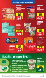 Gazetka promocyjna Lidl - Aktionsprospekt - Gazetka - ważna od 20.05 do 20.05.2023 - strona 43 - produkty: angebot, Bau, bio, bioland, Bratheringe, coca-cola, cola, coppenrath, dovgan, eduscho, eis, elle, fanta, hering, joghur, joghurt, kaffee, kaffee-pads, Mezzo Mix, Nissin, preisvorteil, reis, ring, sahne, sprite, Tasche, taschen, taschki, teller, tender, Ti, ZTE