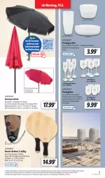 Gazetka promocyjna Lidl - Aktionsprospekt - Gazetka - ważna od 20.05 do 20.05.2023 - strona 9 - produkty: ball, Becher, champagne, champagner, elle, geschirr, Gläser, Holz, rwe, Schal, Schale, schirme, schirmständer, sonnenschirm, spülmaschinen, Tasche, teller, Ti, uv-schutz, weck, wein, Weingläser