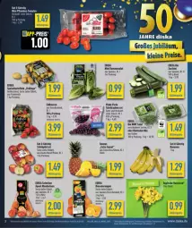 Gazetka promocyjna Diska - Gazetka - ważna od 24.02 do 24.02.2024 - strona 5 - produkty: aktionspreis, ananas, banane, bananen, beere, beeren, bio, deka, edeka bio, eier, eis, erdbeere, erdbeeren, kartoffel, kartoffeln, leine, mandarine, mandarinen, orange, orangen, pflaume, pflaumen, Pflaumen-Tomaten, reis, Romanasalat, salat, speisekartoffeln, tafeltrauben, tee, Ti, tomate, tomaten, trauben, zucchini