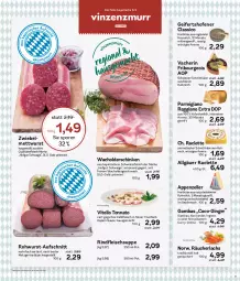 Gazetka promocyjna Aez - Prospekte - Gazetka - ważna od 30.12 do 30.12.2023 - strona 7 - produkty: appenzeller, aufschnitt, classico, creme, curry, eis, elle, gin, ginger, hartkäse, Heu, heumilch, hofgut, ingwer, Käse, lachs, LG, mac, Mett, mettwurst, milch, natur, Ofen, parmigiano, parmigiano reggiano, Räucherlachs, reggiano, reis, Ria, rind, Rohwurst, sauce, schinken, schnittkäse, schwein, schweine, schweizer schnittkäse, suppe, Ti, tisch, uhr, Vitello Tonnato, wein, weine, wurst, ZTE, zwiebel, zwiebelmettwurst