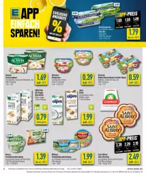 Gazetka promocyjna Diska - Prospekte - Gazetka - ważna od 25.03 do 25.03.2023 - strona 5 - produkty: activia, activia joghurt, aktionspreis, albray, alpro, arla, Becher, beere, bio, bresso, chavroux, danone, danone activia, deka, drink, edeka bio, ehrmann, eis, erdbeere, frischkäse, frischkäsezubereitung, früchte, Garten, hafer, Haferdrink, joghur, joghurt, Käse, kirsch, kirsche, LG, milka, milkana, monster, natur, nuss, obst, obstgarten, quark, reis, robby, saint albray, salz, Schmelzkäse, schmelzkäsezubereitung, Ti, vanille, veggie, ZTE