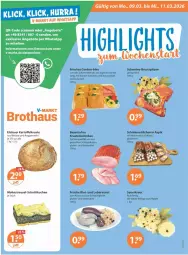 Gazetka promocyjna Vmarkt - Prospekte - Gazetka - ważna od 11.03 do 11.03.2026 - strona 18 - produkty: angebot, angebote, brot, kartoffel, kuchen, mehl, Ti