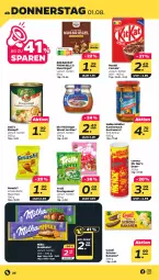 Gazetka promocyjna Netto - Woche 31 - Gazetka - ważna od 03.08 do 03.08.2024 - strona 26 - produkty: banane, bananen, bockwurst, Casali, cereals, chips, eintopf, eis, Kamin, lorenz, mais, milka, nestlé, nuss, nussriegel, Rauch, reis, riegel, ring, schoko, Schokobananen, Ti, topf, trolli, wurst