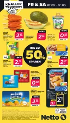 Gazetka promocyjna Netto - Woche 31 - Gazetka - ważna od 03.08 do 03.08.2024 - strona 32 - produkty: alle artikel ohne dekoration, almette, angebot, Cap, capri-sun, coupon, dekoration, eis, elle, filegro, filet, filets, Frische Hähnchen, hering, iglo, kakao, melone, Mett, orange, reis, ring, ritter, ritter sport, Sport, Ti