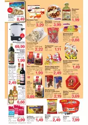 Gazetka promocyjna Jawoll - Prospekte - Gazetka - ważna od 22.10 do 22.10.2022 - strona 2 - produkty: Bau, beere, brezel, Brezeln, brombeere, brot, Dresdner Stollen, Edelmarzipan, ferrero, flasche, gin, Glühwein, hanuta, kartoffel, kartoffeln, Kinder, kinder schokolade, Kocher, kuchen, Kugel, lack, Lebkuchen, marzipan, milch, pflaume, schoko, schokolade, schokoladen, Stollen, Ti, Tüte, vollmilch, wein, zucker