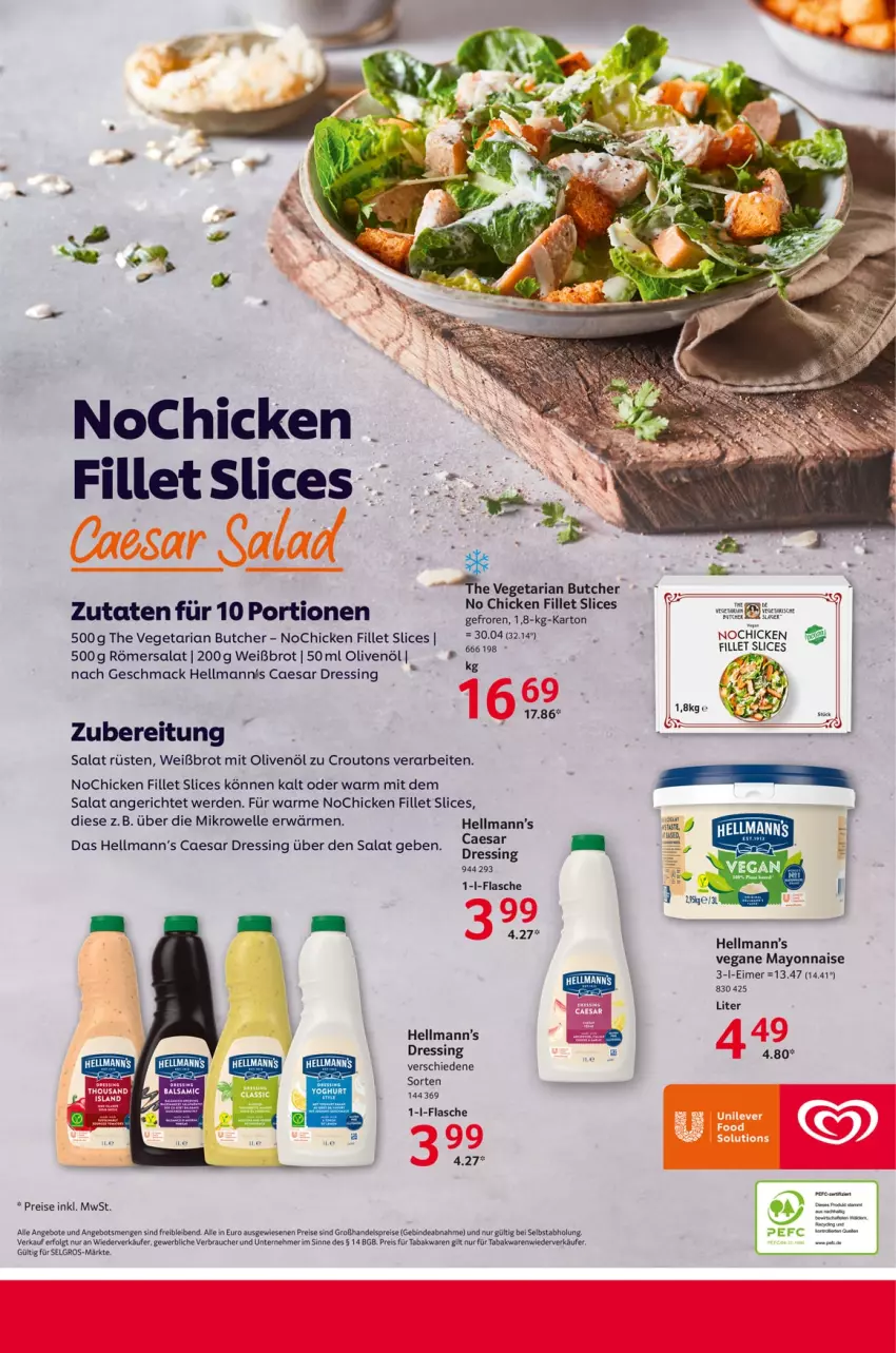 Aktueller Prospekt Selgros - Gastronomie - von 30.05 bis 12.06.2024 - strona 44 - produkty: angebot, angebote, brot, croutons, dressing, eimer, eis, elle, erde, filet, filets, LG, mac, mayonnaise, mikrowelle, olive, oliven, olivenöl, Rauch, reis, Ria, salat, The Vegetarian Butcher, Ti, Vegeta, Yo