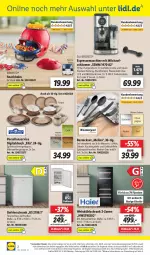 Gazetka promocyjna Lidl - Wochen-Highlights im Onlineshop - Gazetka - ważna od 29.01 do 29.01.2023 - strona 2 - produkty: angebot, angebote, besteck, besteckset, champagne, champagner, edelstahl, eis, elle, ernesto, espresso, flasche, gabel, gefrierschrank, Glastür, kaffee, kuchen, kühlschrank, LG, Löffel, messer, mikrowelle, milch, milchaufschäumer, ndk, reis, rel, Schal, Schale, Schrank, silvercrest, snack, spülmaschinen, tasse, telefon, Ti, türanschlag wechselbar, uhr, wasser, wassertank, wein