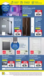 Gazetka promocyjna Lidl - Wochen-Highlights im Onlineshop - Gazetka - ważna od 29.01 do 29.01.2023 - strona 8 - produkty: auer, decke, deckenleuchte, dimmer, eis, elle, erde, fenster, Fenster und Türen, led-deckenleuchte, led-stehleuchte, led-tischleuchte, Leuchte, leuchten, leuchtmittel, ndk, reis, Ria, stehleuchte, thermo-rollo, Ti, tisch, tischleuchte