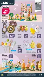 Gazetka promocyjna Netto - Angebote ab Montag - Gazetka - ważna od 05.03 do 05.03.2022 - strona 17 - produkty: auer, Bau, eier, erde, Garten, Heu, Holz, käfer, Kranz, Plüsch, senf, Ti, ZTE