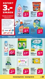 Gazetka promocyjna Netto - Angebote ab Montag - Gazetka - ważna od 05.03 do 05.03.2022 - strona 24 - produkty: ariel, ariel waschmittel, Bebe, bier, bio, Bref, cottonelle, deo, deospray, elle, papier, pril, Rauch, reiniger, Reinigung, reinigungstücher, rwe, schauma, schauma shampoo, shampoo, sofortrabatt, somat, spülmaschinen, spülmaschinentabs, spülmittel, Ti, toilettenpapier, toilettentücher, tücher, waschmittel, wc frisch