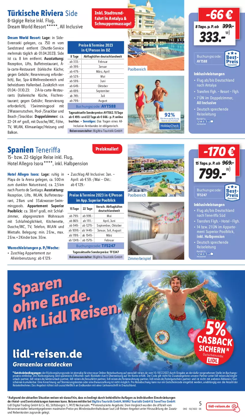 Aktueller Prospekt Lidl - Wochen-Highlights im Onlineshop - von 12.12 bis 18.12.2022 - strona 9 - produkty: angebot, angebote, Armband, auer, Bad, buch, decke, dusche, eis, elle, erde, fisch, gutschein, gutscheine, inklusivleistungen, Kinder, küche, LG, natur, ndk, pool, pril, reis, reiseveranstalter, rezept, rwe, salz, snack, telefon, Ti, wasser, wasserrutsche, wellnessbereich, zimmerbeispiel, ZTE