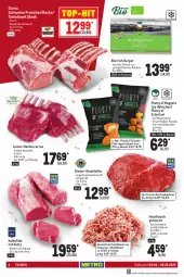 Gazetka promocyjna Metro - Food - Gazetka - ważna od 09.02 do 09.02.2022 - strona 4 - produkty: beutel, bio, bsf, burger, eis, filet, flakes, fleisch, hackfleisch, hackfleisch gemischt, Kette, lamm, Metro, nuggets, reis, rind, rinder, rindfleisch, Schal, Schale, schnitzel, schwein, schweine, steak, steakhüfte, Ti, top-hit, wein, weine