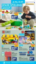 Gazetka promocyjna Aldi Nord - Von Montag - Gazetka - ważna od 27.07 do 27.07.2024 - strona 12 - produkty: aldi, aust, Bau, dell, duplo, elle, expertiz, fanta, gin, LEGO Duplo, LEGO®, Mode, ninjago, Ria, Roller, rwe, Spiele, stifte, Technic, Ti, Tiere, usb, WICK, Wild, ZTE