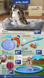 Gazetka promocyjna Aldi Nord - Von Montag - Gazetka - ważna od 27.07 do 27.07.2024 - strona 22 - produkty: aldi, aust, ball, bett, dell, eis, elle, Garten, gartenschlauch, leine, LG, Mode, ndk, Rauch, reis, Ria, Schal, Schale, schlauch, snack, snacks, spielzeug, Stier, Ti, tisch