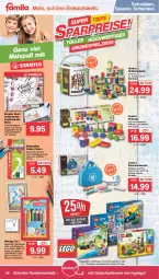 Gazetka promocyjna Famila - Prospekte - Gazetka - ważna od 01.10 do 01.10.2022 - strona 30 - produkty: aust, Bau, buch, buntstifte, eimer, eis, ente, gutschein, Holz, lack, latte, mydays, papier, reis, Spiele, stifte, Tasche, Ti, wasser, ZTE
