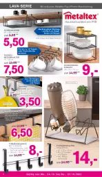 Gazetka promocyjna Kodi - Prospekte - Gazetka - ważna od 27.10 do 27.10.2022 - strona 6 - produkty: Becher, decke, Deckel, eckschrank, eis, flasche, geschirr, handtuch, Handtuchhalter, korb, küche, Küchen, Küchenhelfer, metaltex, mikrofaser, regal, Schrank, Soda, tasse, Ti, tisch, tuc, werkzeug