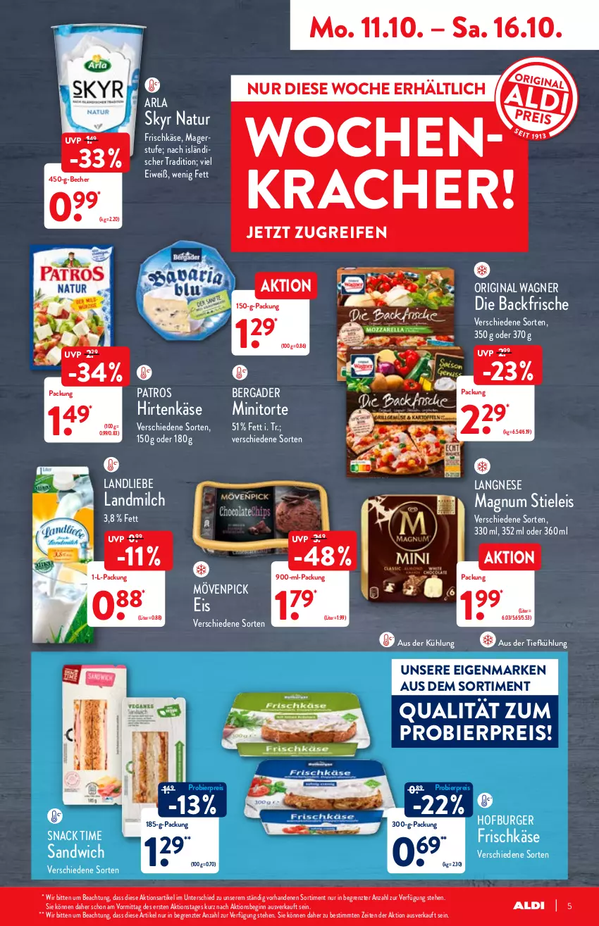 Aktueller Prospekt Aldi Nord - Aldi-Vorschau - von 11.10 bis 16.10.2021 - strona 5