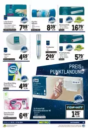 Gazetka promocyjna Metro - GastroJournal - Gazetka - ważna od 07.04 do 07.04.2021 - strona 25 - produkty: Aluminiumfolie, Becher, Einmalhandtücher, eis, elle, frischhaltefolie, handschuhe, handtücher, küche, Küchen, küchentücher, lieferservice, Metro, papier, reis, sac, schuhe, teller, Ti, toilettenpapier, trinkbecher, tücher, zewa