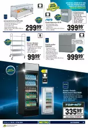 Gazetka promocyjna Metro - GastroJournal - Gazetka - ważna od 07.04 do 07.04.2021 - strona 31 - produkty: auto, Behälter, eis, eiswürfel, eiswürfelbereiter, elle, geschirr, geschirrspüler, Glastür, klarspüler, korb, kühlschrank, Rauch, reiniger, reis, Schrank, teller, Ti, tisch, vitrine, wasser, würfel