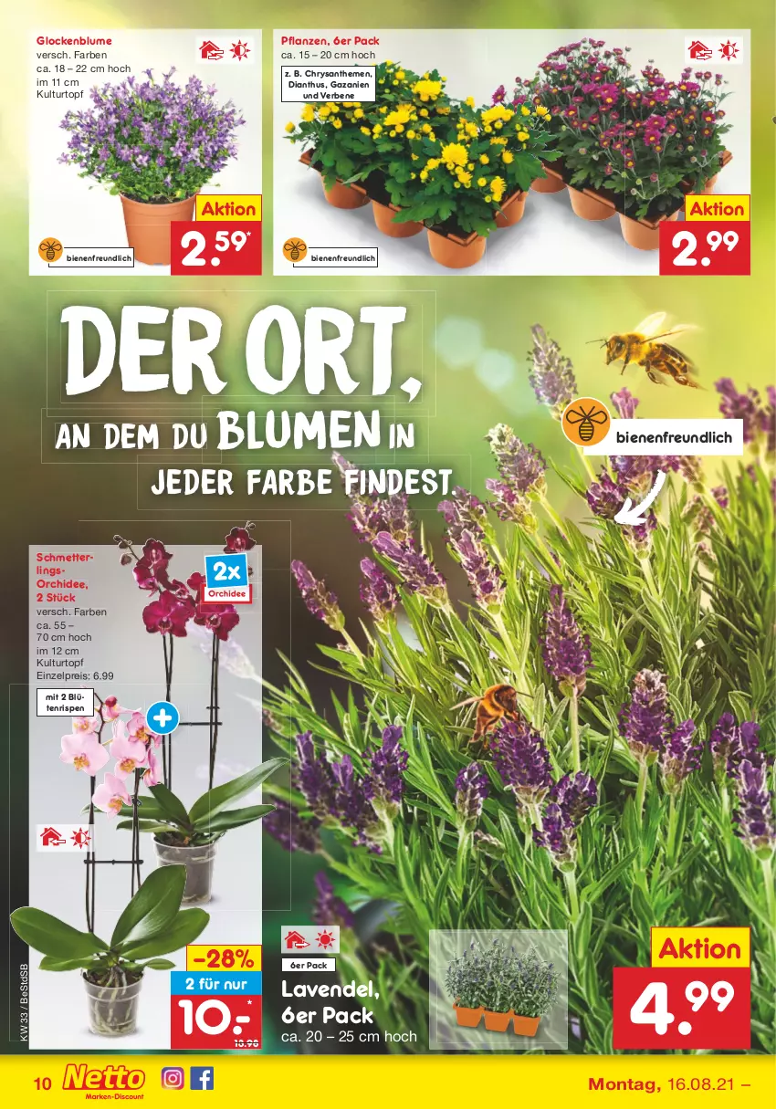 Aktueller Prospekt Netto Marken-Discount - Filial Angebote - von 16.08 bis 21.08.2021 - strona 10