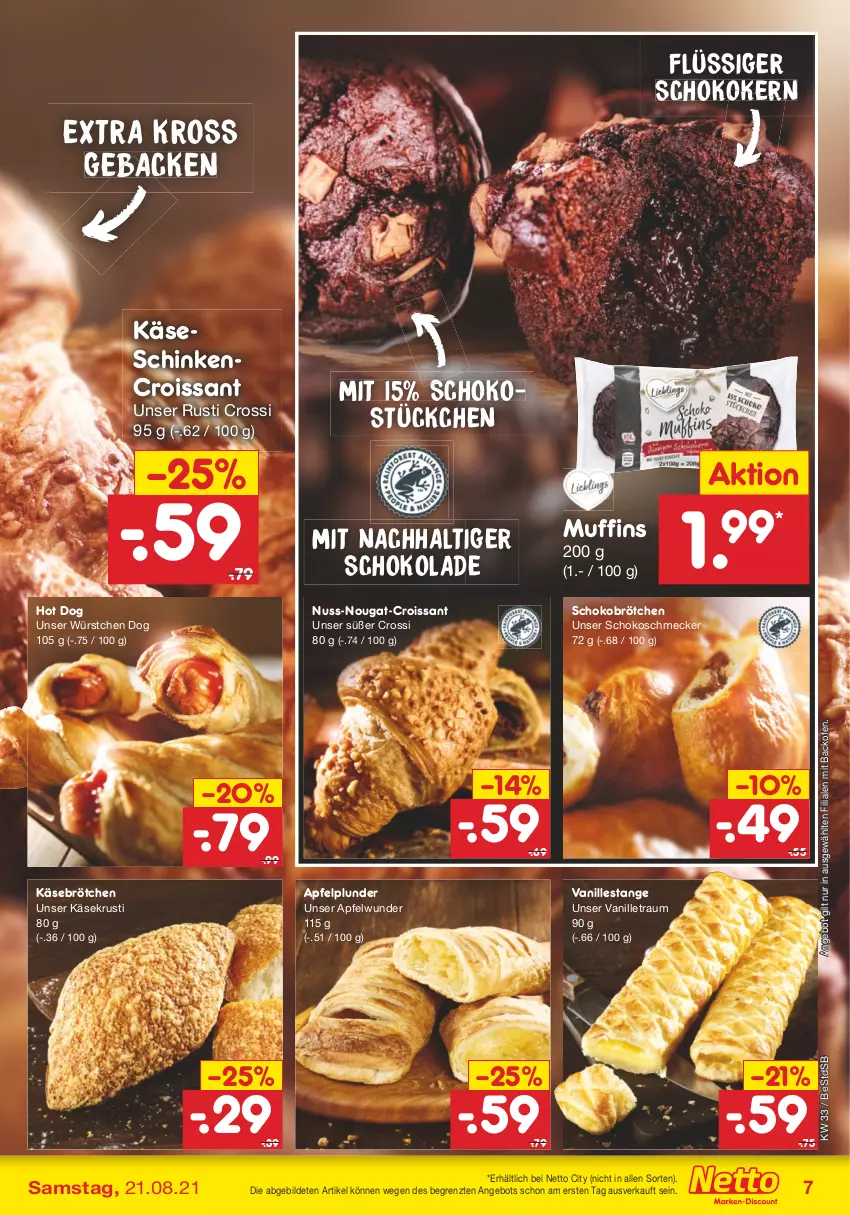 Aktueller Prospekt Netto Marken-Discount - Filial Angebote - von 16.08 bis 21.08.2021 - strona 7